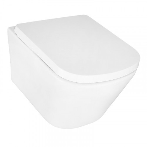 Унитаз Azario Vesper AZ-1373WH подвесной цвет Белый с сиденьем Микролифт