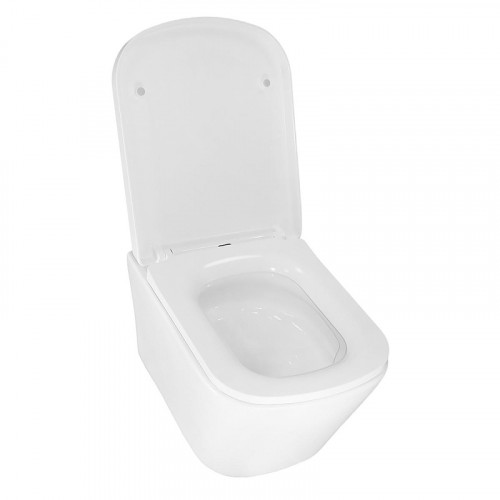 Унитаз Azario Vesper AZ-1373WH подвесной цвет Белый с сиденьем Микролифт