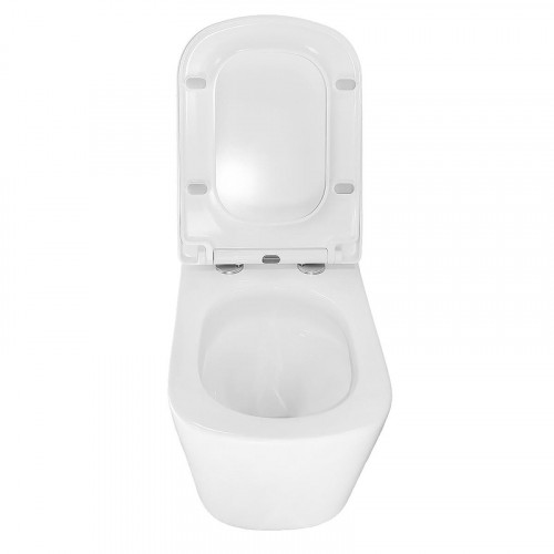 Унитаз Azario Vesper AZ-1373WH подвесной цвет Белый с сиденьем Микролифт