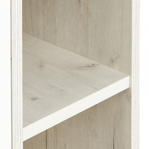 Тумба под раковину Aquaton Флай 80 1A237401FAX10 Белая Дуб крафт МДФ / ЛДСП