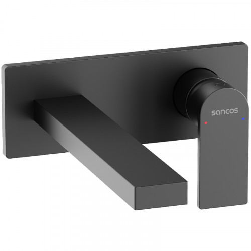 Смеситель для раковины Sancos Studio SC9017MB Черный матовый