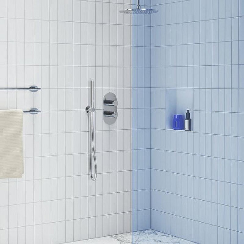 Смеситель для душа Ravak Espirit ES 063.00CR.O2 X070206 с термостатом Хром