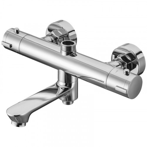 Смеситель для ванны Swedbe Hermes 9042 с термостатом Хром латунь на стену