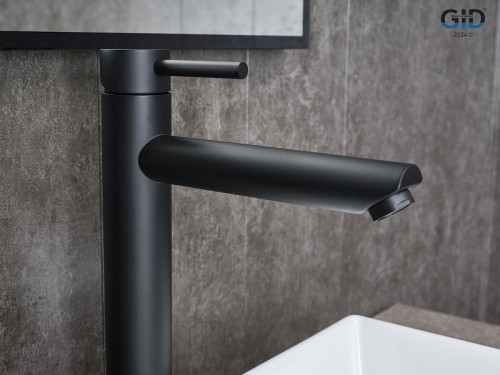 Смеситель для раковины Gid Berlin SS080BMD цвет Черный матовый
