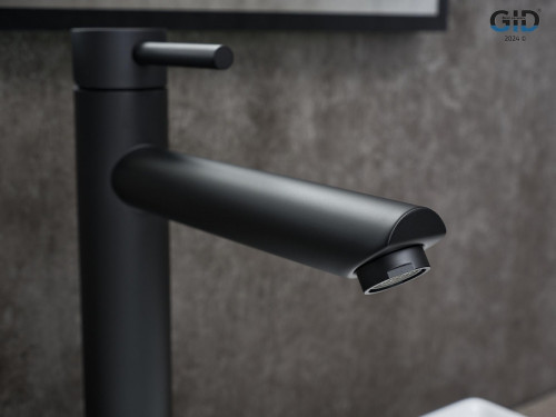 Смеситель для раковины Gid Berlin SS080BMD цвет Черный матовый