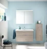 Тумба с раковиной Burgbad Eqio 93 SEYQ093F2632C001*1 подвесная Фланелевый дуб