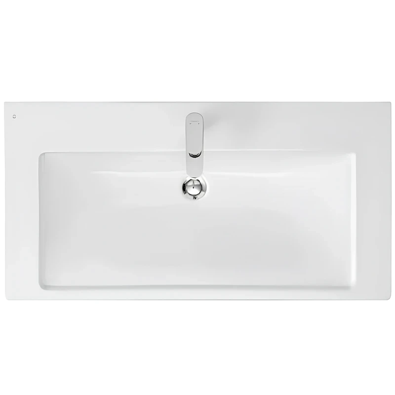 Тумба с раковиной Burgbad Eqio 93 SEYQ093F2632C001*1 подвесная Фланелевый дуб