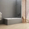 Шторка для ванны New Trendy NEW SOLEO Black x60 P-0078-WP