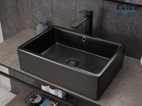 Раковина-чаша Gid Geometrico 50 N9129bg 53381 цвет Черный графит