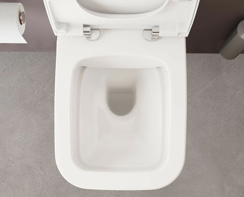 Унитаз Vitra Zentrum Square 7484B003-0075 подвесной без сиденья фарфор подвесной
