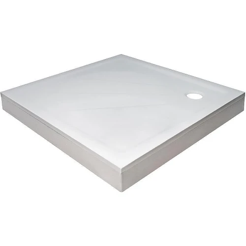 Душевой поддон из искусственного камня Ravak Perseus Pro 100x100 XA03AA01010WM Белый матовый