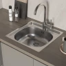 Кухонная мойка Domaci Равенна 48 DCL 480*480 (6) T цвет Сталь
