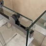 Душевой уголок BelBagno Soft Close-2 100x90 SOFT_CLOSE-2-AH-1-100/90-C-GM профиль Оружейная сталь стекло прозрачное
