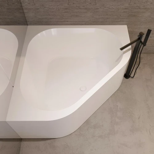 Акриловая ванна Abber 150х150 AB9507-1.5 цвет Белый