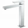 Смеситель для раковины Boheme Qubic 472-CR Хром латунь