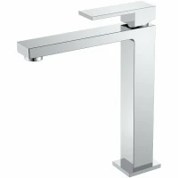 Смеситель для раковины Boheme Qubic 472-CR Хром латунь