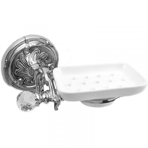 Мыльница Art&amp;Max Barocco Crystal AM-1786-Cr-C Хром