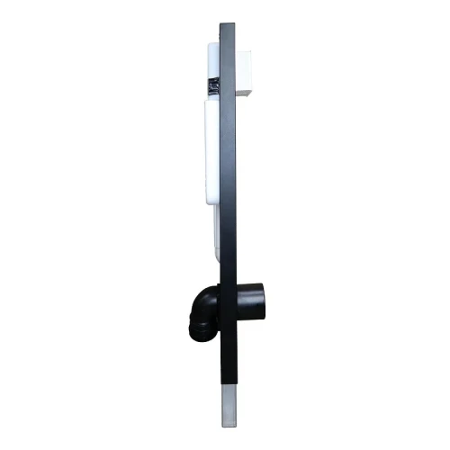 Унитаз с инсталляцией Azario AZ-100-100F+AZ-0046-UQ3+AZ-100-002F цвет Белый с сиденьем Микролифт и клавишей смыва цвет Хром глянцевый