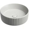 Раковина-чаша Ceramicanova Element 36 CN6057MSG Серая матовая фарфор накладная