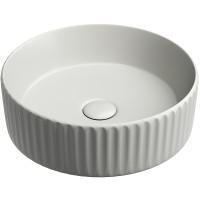 Раковина-чаша Ceramicanova Element 36 CN6057MSG Серая матовая фарфор накладная