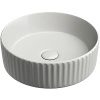 Раковина-чаша Ceramicanova Element 36 CN6057MSG Серая матовая фарфор накладная