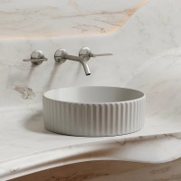 Раковина-чаша Ceramicanova Element 36 CN6057MSG Серая матовая фарфор накладная