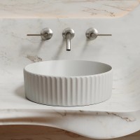 Раковина-чаша Ceramicanova Element 36 CN6057MSG Серая матовая фарфор накладная