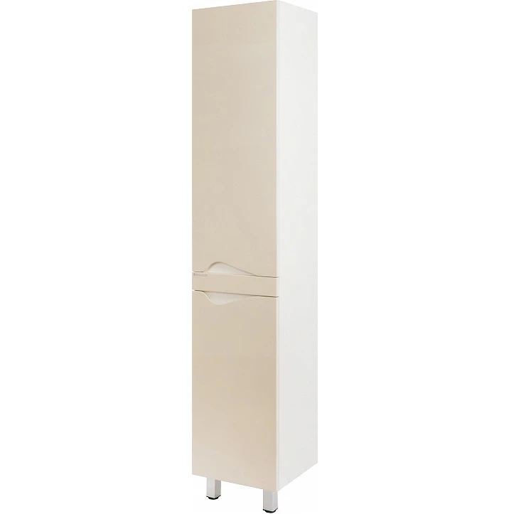 Шкаф пенал Bellezza Эйфория 35 R 4629104001070 Бежевый МДФ / ЛДСП