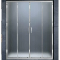 Душевая дверь Vincea Alpha 170 VDS-3AL2170MT профиль Хром стекло текстурное