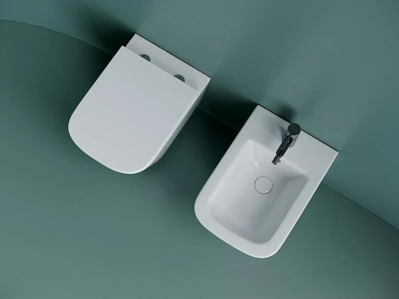 Комплект унитаза Ceramicanova Union CN4009T с инсталляцией Tece Base 9400413 с сиденьем Микролифт и Белой клавишей смыва