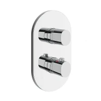 Смеситель для душа Ravak Chrome II CR II 067.00CR II.O3 X070457 с термостатом цвет Хром