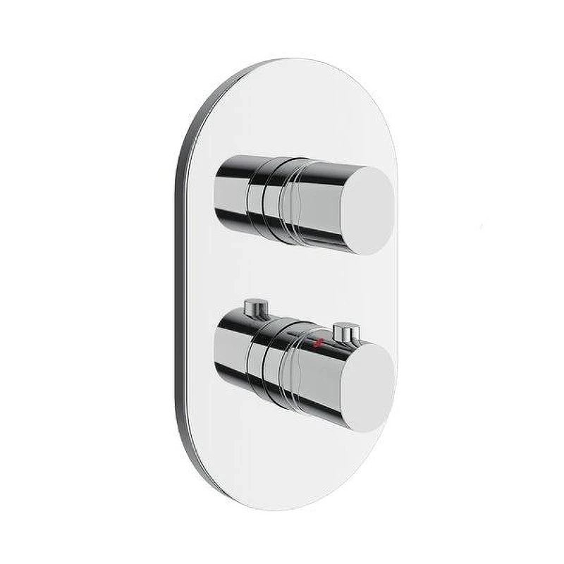Смеситель для душа Ravak Chrome II CR II 067.00CR II.O3 X070457 с термостатом цвет Хром