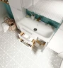 Тумба под раковину 1MarKa Gaula 80Н У92516 White МДФ / ЛДСП