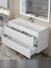 Тумба с раковиной Uperwood Tanos 100 291020229 подвесная цвет Белый матовый