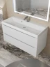 Тумба с раковиной Uperwood Tanos 100 291020229 подвесная цвет Белый матовый