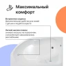 Акриловая ванна DIWO Сочи 170х95 L цвет Белый