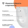 Акриловая ванна DIWO Сочи 170х95 L цвет Белый
