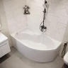 Акриловая ванна DIWO Сочи 170х95 L цвет Белый