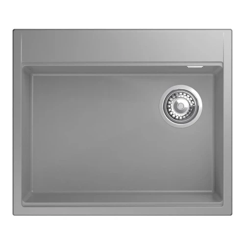 Кухонная мойка Rivelato Tesoro 60 TR-605-R grigio metallizz цвет Серый металлик
