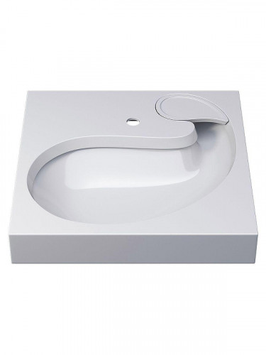 Раковина Uperwood Comforty 60 291021038 на стиральную машину цвет Белый глянцевый