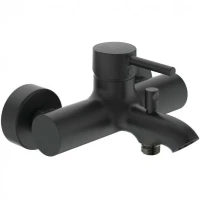 Смеситель для ванны Ideal Standard Ceraline BC199XG Черный шелк латунь на стену