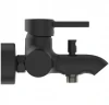 Смеситель для ванны Ideal Standard Ceraline BC199XG Черный шелк латунь на стену