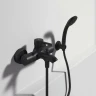 Смеситель для ванны Ideal Standard Ceraline BC199XG Черный шелк латунь на стену