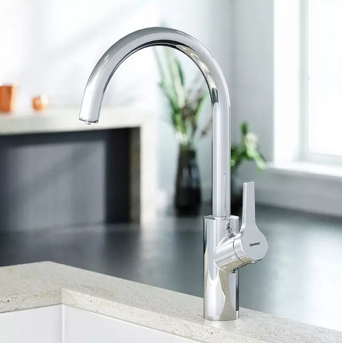 Смеситель для кухни Damixa Eclipse 310721000 Хром нержавеющая сталь, цинк, пластик