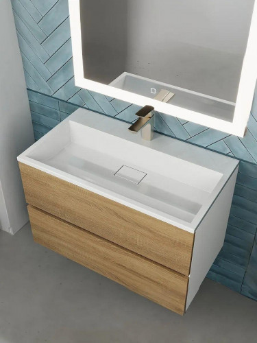 Раковина Uperwood Barsa 80 293020530 цвет Белый глянцевый