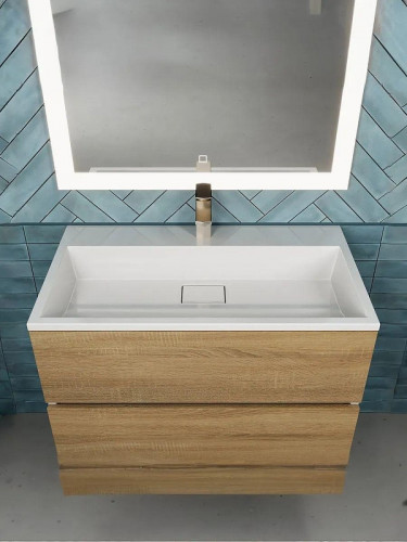 Раковина Uperwood Barsa 80 293020530 цвет Белый глянцевый