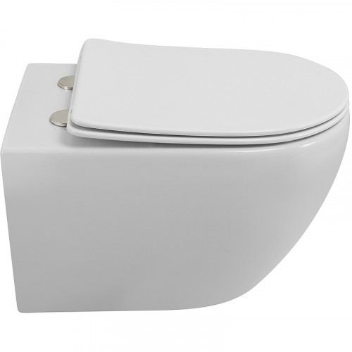 Унитаз Cezares Stream CZR-2426-TH-TOR/SC подвесной с сиденьем Микролифт фаянс подвесной