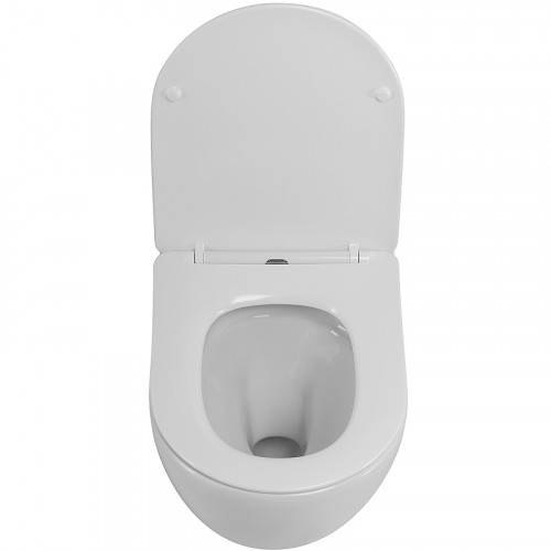 Унитаз Cezares Stream CZR-2426-TH-TOR/SC подвесной с сиденьем Микролифт фаянс подвесной