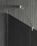 Душевая перегородка Maybah Glass MGD-682-5у 1090x1950 в узком профиле Хром матовый стекло графитовое матовое