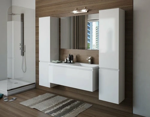Тумба с раковиной Эстет Dallas Luxe 110 R ФР-00002023 подвесная Белая МДФ / ЛДСП
